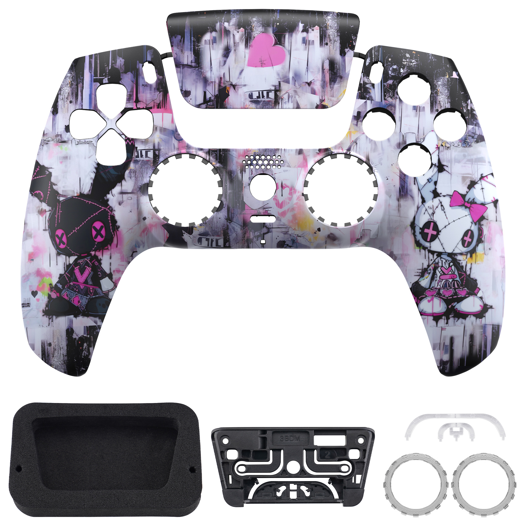 Mix color Lovely Punky Bunny GHPFT019G4WS