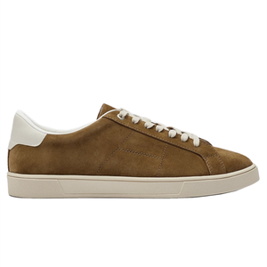 Chaussures <span class=keywords><strong>d</strong></span>écontractées <span class=keywords><strong>pour</strong></span> hommes, baskets souples à lacets en daim marron, confortables <span class=keywords><strong>pour</strong></span> la marche - Product Image 1