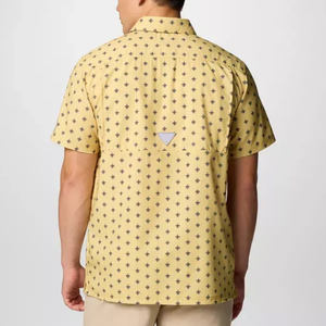 Sudadera con capucha de camuflaje estilo cola de pez Bali, camisa de pesca con botones personalizable de la mejor calidad con protección solar UPF 50. - Product Image 2