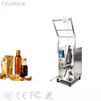 Machine d'emballage automatique de sachets pour liquides (sauce soja, vinaigre, huile comestible) de qualité commerciale, équipement de remplissage et de scellage de sacs