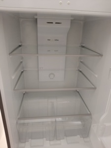 Refrigerador de doble puerta con congelador superior de acero inoxidable de 15 pies cúbicos, sin escarcha, con descongelación automática, ¡gran oferta para el hogar! - Product Image 3