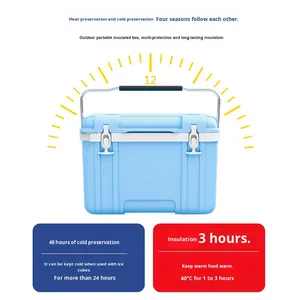 Outdoor Industrial Style Insulated <b>Box</b> 25L Car Portable Camping <b>Cooler</b> Picnic Food Keep Warm and Refrigerate <b>Cooler</b> <b>Box</b> - Product Image 4