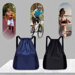 Beach Sports Drawstring <b>Backpacks</b> Fitness <b>Training</b> Ball Bag - Product Image 4