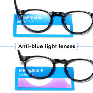 Occhiali da Computer Rotondi TR90 con Logo Personalizzato, Ultima Versione, Anti Luce Blu, Fotocromatici, Unisex per Ufficio e Lavoro - Product Image 6