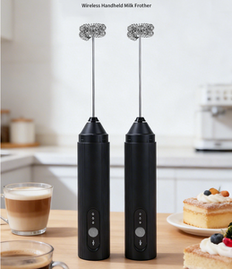 USB Rechargeable Electric Milk Frother Handheld Milk Foam <b>Maker</b> Wireless Milk Whisk for Coffee Latte Cappuccino Home Kitchen Bar - Product Image 6