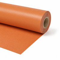 Tissu PVC tissé imperméable 500D 18x18 pour Air Dancer, motif Orange Festif, pour promotions d'Halloween