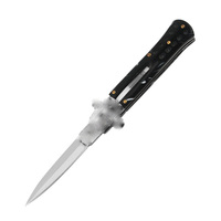 Mini Navaja Plegable de Titanio para Exteriores, Botón de Supervivencia, para Defensa Personal, Camping, Material Inoxidable, Personalización OEM