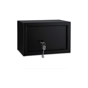 Germany Online Selling Popular Strong Steel Simple Small 20cm Floor Wall Safe <b>Box</b> Furniture Safe with Key <b>Lock</b> 2pcs Keys - Product Image 2