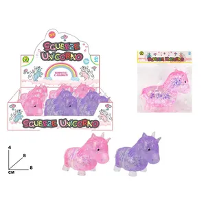 Jouet anti-stress licorne à presser 8 cm, coloré, pour enfants - Product Image 1