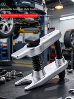 Extracteur de rotule de style européen en acier, outil de démontage de rotule, extracteur de bras de suspension automobile, outil de réparation automobile