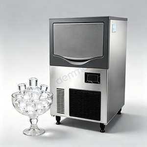 เครื่องทำน้ำแข็งทรงกระบอกใสคุณภาพสูงสำหรับร้านกาแฟ บาร์ และโรงแรม - Product Image 5