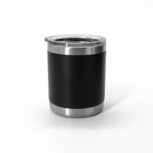 304 Double Walled Vacuum Stainless Steel Coffee Powder Coated Tumbler