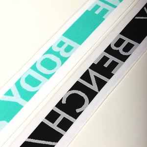 OEM Jacquard Elastic <b>Webbing</b> Strap for Underwear Logo Designer Elastic Waistband - Product Image 6