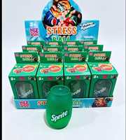 Needoh Squishy Magma, joli cube anti-stress, Sprite, Fanta, Pepsi