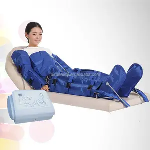 Salon kullanımı Presoterapia masaj hava basıncı cihazı bacaklar 16 hava yastıkları Pressotherapy lenfatik drenaj makinesi