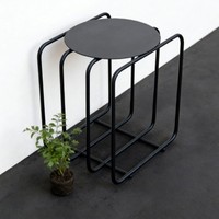 Petite table basse en fer forgé, table d'appoint moderne pour salon, mini table d'appoint, meubles de maison, rangement portable