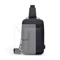 Sac de poitrine et de taille imperméable en PU pour homme, haute qualité, tendance, avec fermeture éclair, multi-usage, pour sport, voyage, design mode estival