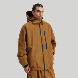 <span class=keywords><strong>Veste</strong></span> de snowboard en nylon unisexe grande taille, coupe-vent, respirante et imperméable, avec capuche, capacité en tissu de 20000mm, fermeture à glissière anti-UV - Product Image 6
