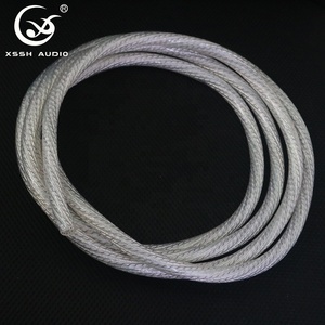 YIVO XSSH HiFI Performance <strong>Power</strong> Line 13mm 9 Core 8N OFC+Pure Silver 16AWG Braid Shielded PVC <strong>Power</strong> <strong>Cable</strong> for Car Microphone - Product Image 2