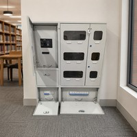 Armoire de compteur électrique intérieure personnalisable XM 220V 230V IP40 en acier métallique avec protection contre les surcharges pour boîtier d'appartement résidentiel