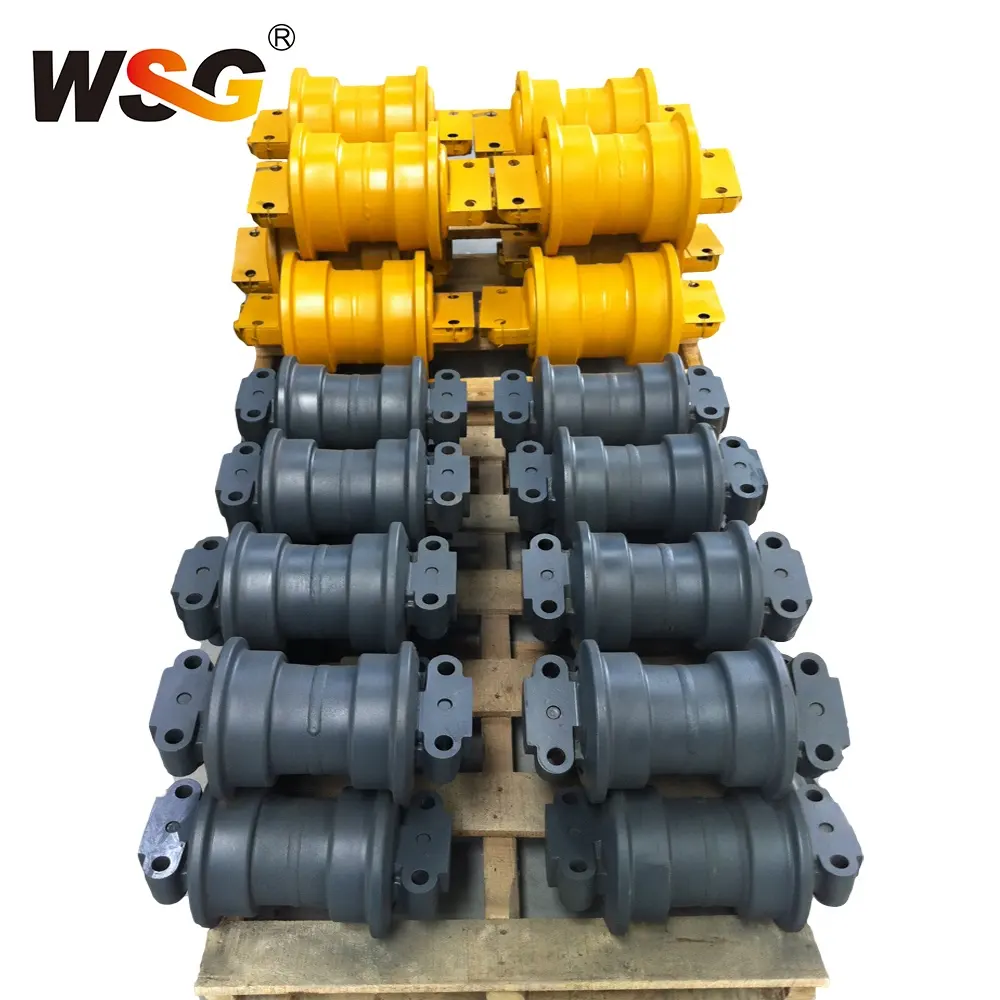 OEM Quality PC200 E320 EC210 D6D D85 D7G D65 excavator track roller bulldozer track roller and lower roller