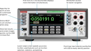 Keithley DMM6500 เครื่องมือวัดอิเล็กทรอนิกส์ 6 สปีด หน้าจอสัมผัสกราฟิกไฮเทค - Product Image 4