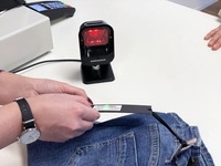 Lecteur de codes-barres 2d Lecteur de codes-barres Qr Magellan 900i Scanner de codes-barres fixe