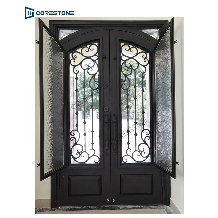 Outdoor Wrought Iron French Patio Glass Door Lowes Wrought Iron Front Double Main Entry Storm Door Price