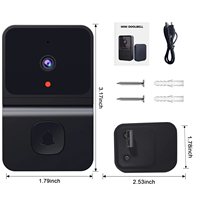 Cheap Price WIFI Kement Video Door Phone Camera 480P Battery Powered Smart Home Security System Intercom Voice Changer Easy