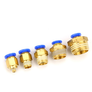 ข้อต่อลมแบบเร็ว DDE Dade Pneumatics Brass PC ขนาด 4 มม. 6 มม. 8 มม. 10 มม. 12 มม. แบบตรง สำหรับชิ้นส่วนระบบนิวเมติก - Product Image 3