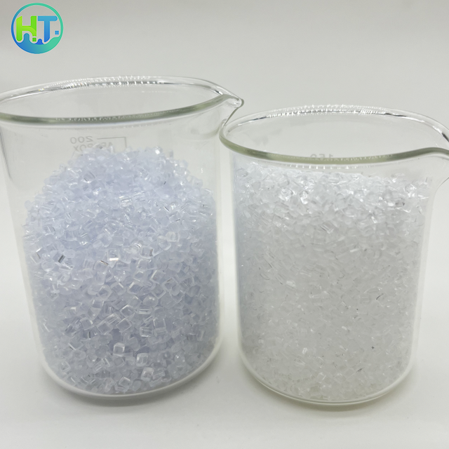 High Light Transmittance Scratch-resistant Blue Transparent PC Granules Impact-resistant Injection Molding Grade 25kg/bag for