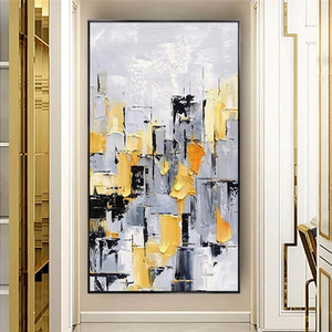 Décoration d'intérieur Art déco Nature morte 100% peinture à la main Acrylique texturé Minimaliste Grandes images murales Peinture à l'huile moderne faite à la main - Product Image 6