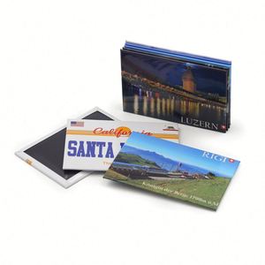 Top Quality Custom Printing Refrigerator Tourist Scenery Photo Souvenir Customized Metal <b>Fridge</b> Magnets - Product Image 4
