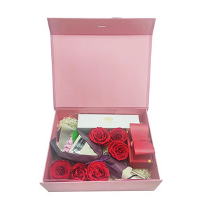Luxury pink Girls Present Packaging Magnetic Closure Gift Packing <b>Keepsake</b> <b>Box</b> - Product Image 4