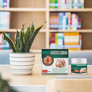 Salep <span class=keywords><strong>Sciatica</strong></span> 20g Krim Nyeri Sendi Tubuh Pergelangan Tangan Leher Punggung Plester Cina untuk Nyeri Diskus Lepas di Pinggang - Product Image 6