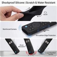 Étui en silicone antichoc pour télécommande Android TV, housse de protection antidérapante pour Mi Box & Redmi STB, prix d'usine en gros