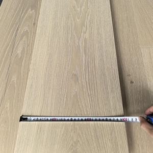 Cổ Phiếu Bán Chất Lượng Cao Rắn Gỗ Sồi 300Mm Rộng Trắng Sồi Sàn Gỗ Cứng Gỗ Thiết Kế Sàn Gỗ Rắn Sàn - Product Image 3