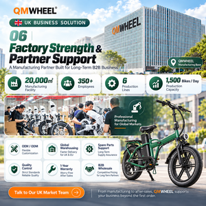 จักรยานไฟฟ้าพับได้ QMWHEEL F30 Pro UK Warehouse ขนาด 20 นิ้ว 250W 48V 45Ah จัดส่งเร็ว - Product Image 5