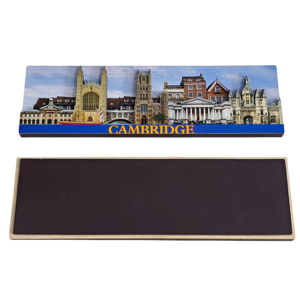 Nuevo Imán Decorativo para Refrigerador, Recuerdo Personalizado de 2 Capas, Adhesivo Magnético de MDF con Resina Epoxi, Imán de Madera para Refrigerador - Product Image 2