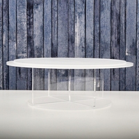 Vente en gros Présentoir en plexi acrylique Présentoir à pâtisserie en acrylique pour gâteaux et tartes