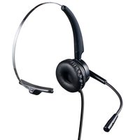 Casque filaire USB environnement Active Business Casque USB à réduction de bruit pour centre d'appels