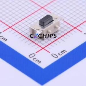 1TS002G-2700-3500-CT Tactile Switch SMD,3.5x7.6mm Switch Single Pole Single Throw Rectangle Button 2.7N Horizontal Mount - Product Image 1