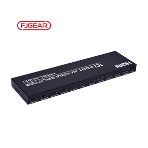 FJGEAR sm4K1010 <span class=keywords><strong>10</strong></span> cổng HD video dễ sử dụng màu đen hỗ trợ 3D <span class=keywords><strong>HDMI</strong></span> 4K <span class=keywords><strong>HDMI</strong></span> <span class=keywords><strong>splitter</strong></span> 4K 4K @ 30Hz - Product Image 3