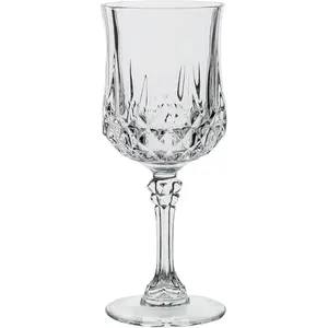 שקוף זכוכית רטרו דפוס בציר גביע אדום יין גביעי זכוכית חתונה