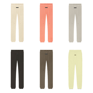 Felpa con Cappuccio <span class=keywords><strong>Arancione</strong></span> Rosso Personalizzata Ess Essentials, Completo Sportivo da Uomo con Pantaloni, Tuta da Ginnastica, Jogger - Product Image 2
