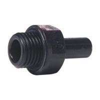 Pièces usinées CNC sur mesure, embout de tour CNC de précision, embout noir vierge