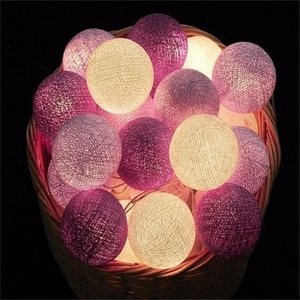 1M 2 M bola de algodón de hadas de Navidad de luz <span class=keywords><strong>Led</strong></span> Cadena de luz - Product Image 2