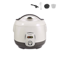 Olla Arrocera Eléctrica Mini de Plástico, Portátil, Automática, con Revestimiento Antiadherente, Taza Medidora y Paleta, Venta al por Mayor de Fábrica Oulik