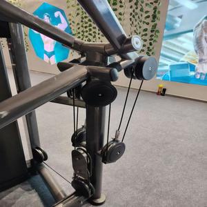 <span class=keywords><strong>Lat</strong></span> Pull Gymフィットネス機器ボディビルディングストレングストレーニングプルダウン複数の手の位置ピンロード選択機 - Product Image 3