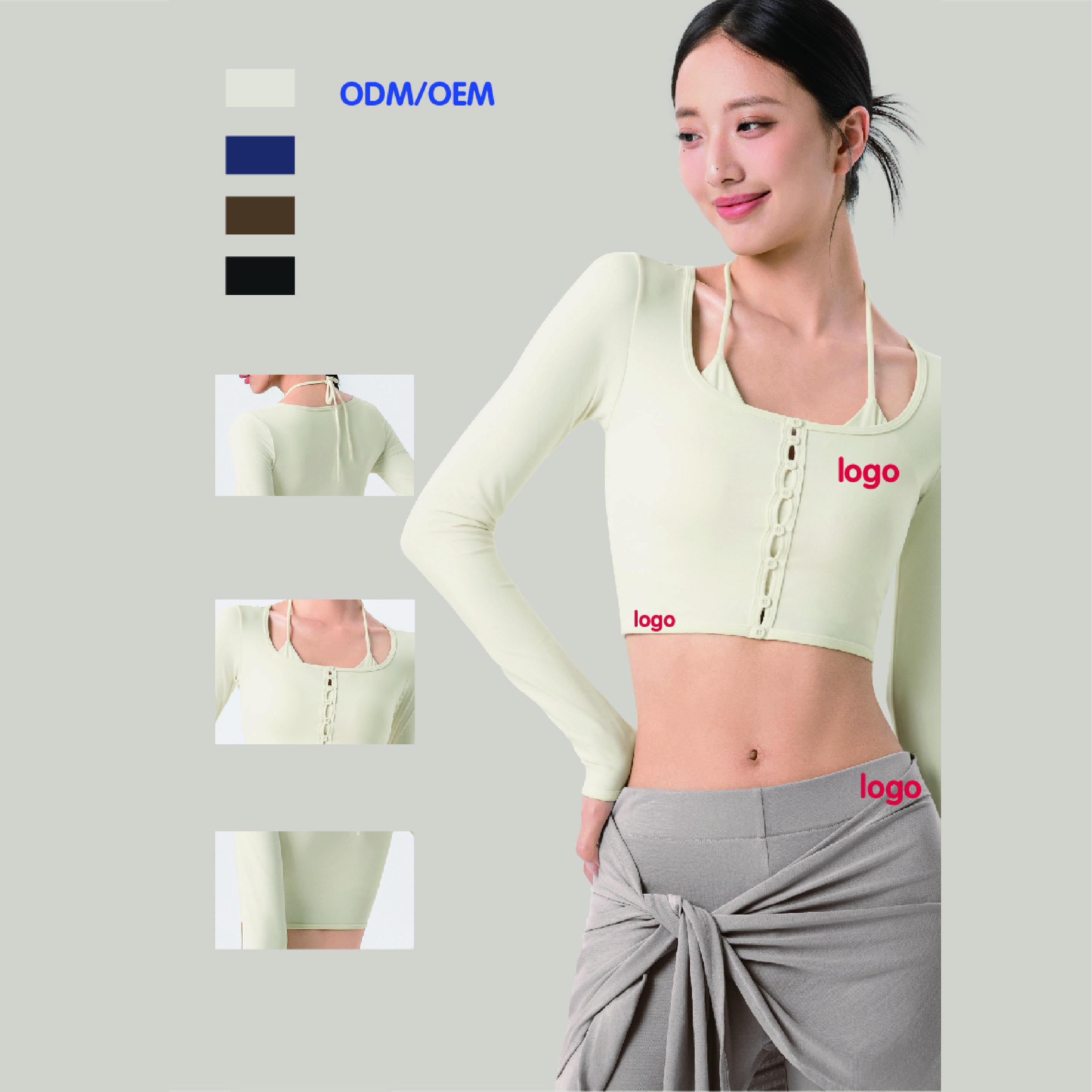 00G-Performance Yoga Top Women Built in Pads Flattering Fit for Yoga and Fitness Manufacturer Yoga Activewear Workout Sports